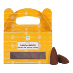 Satya Sandalwood  Backflow Incense Cones 