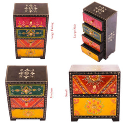Hand Painted Drawers Chest