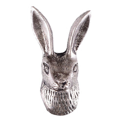 Hare Head Silver Knob