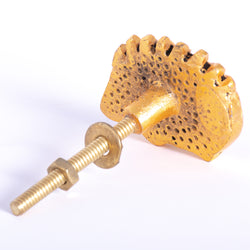 Hedgehog Gold Knob