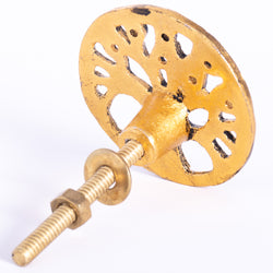 Tree of Life Gold Knob