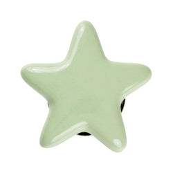 Green Star Ceramic Knob