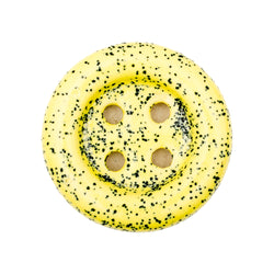 Yellow with Grit Button Ceramic Knob