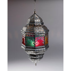 Multi Colour Large Hanging Lantern