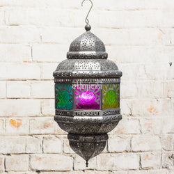 Multi Colour Large Hanging Lantern